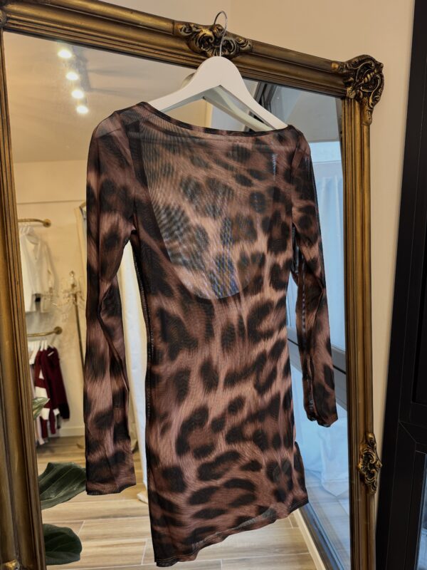 Vestido Print Tul